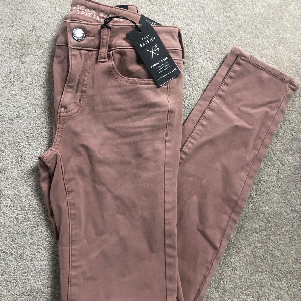 American Eagle Pink Jeans